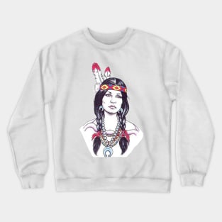 native american Crewneck Sweatshirt